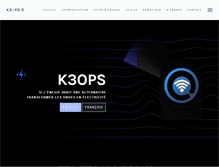 Tablet Screenshot of k3ops.com